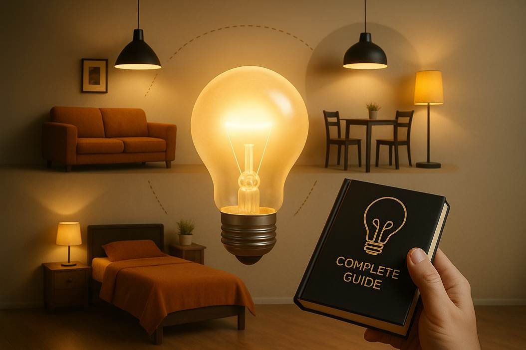 Como Escolher a Iluminação Ideal para Cada Ambiente: Guia Completo para uma Casa Aconchegante e Funcional